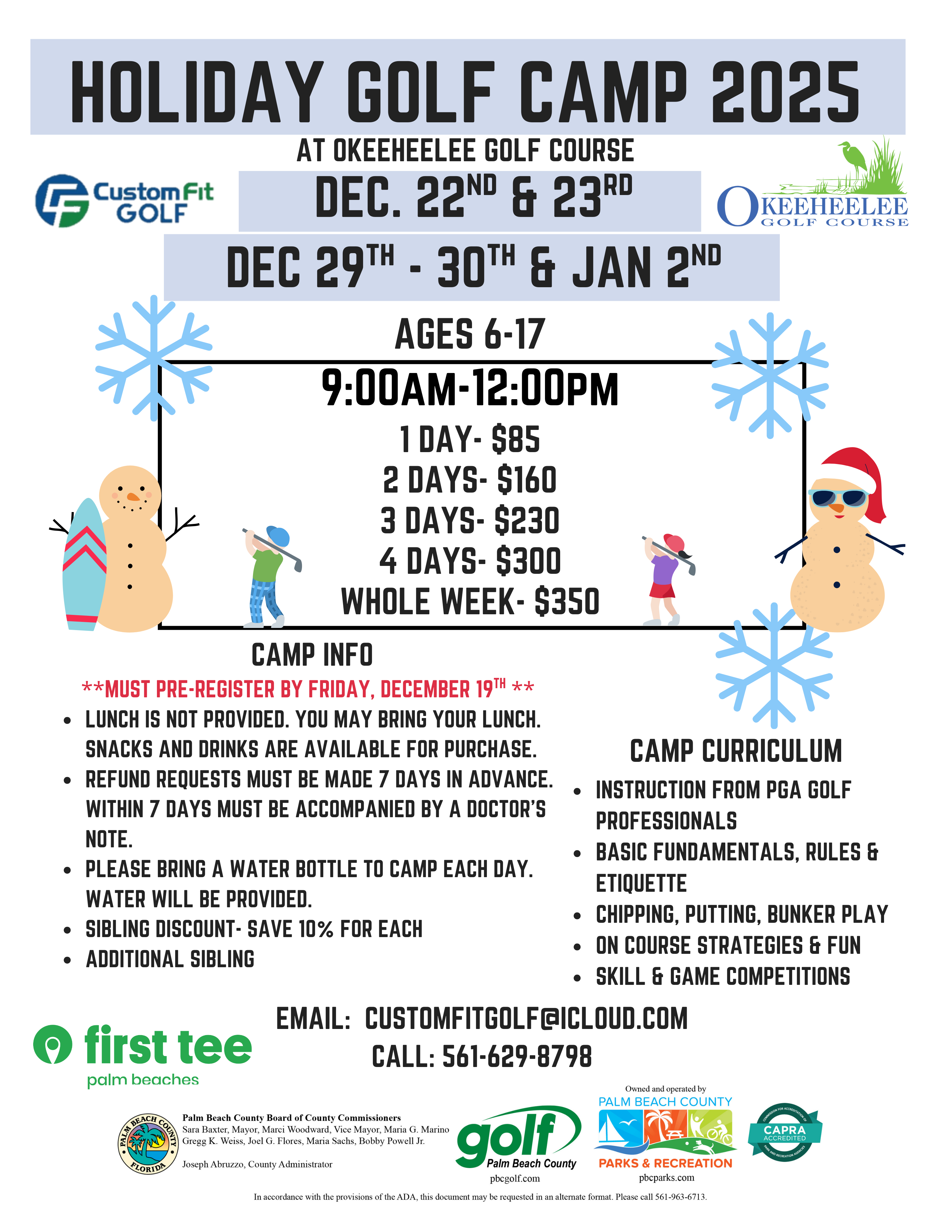 SUMMER CAMP 2025 flyer 2